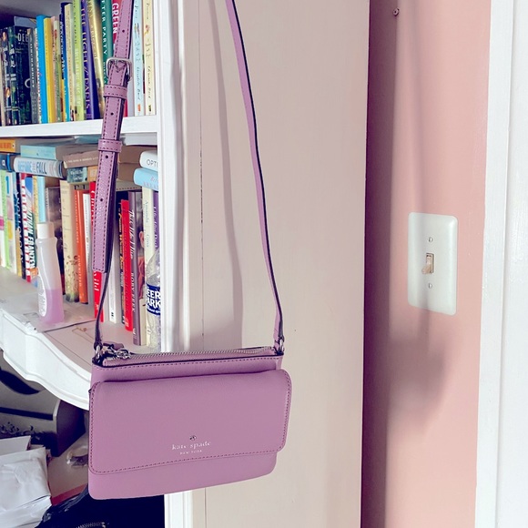 COPY - BRAND NEW- LAVENDER KATE SPADE CROSSBODY!! - Picture 2 of 10